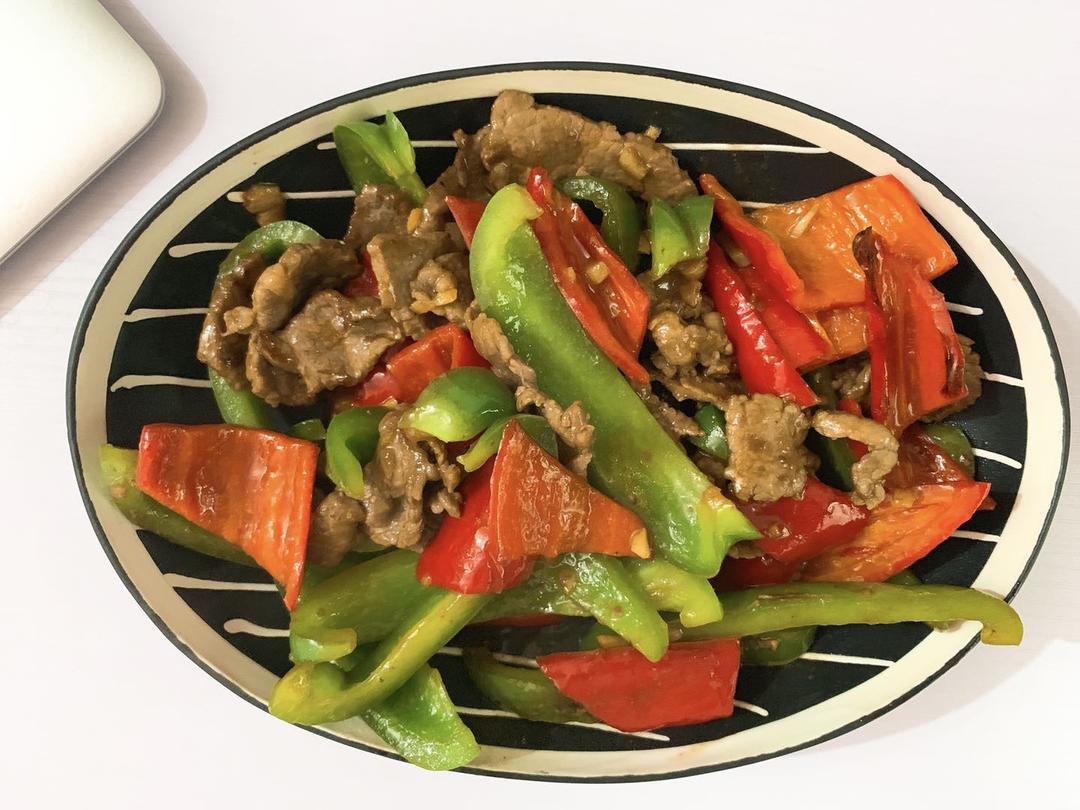 青椒炒牛肉