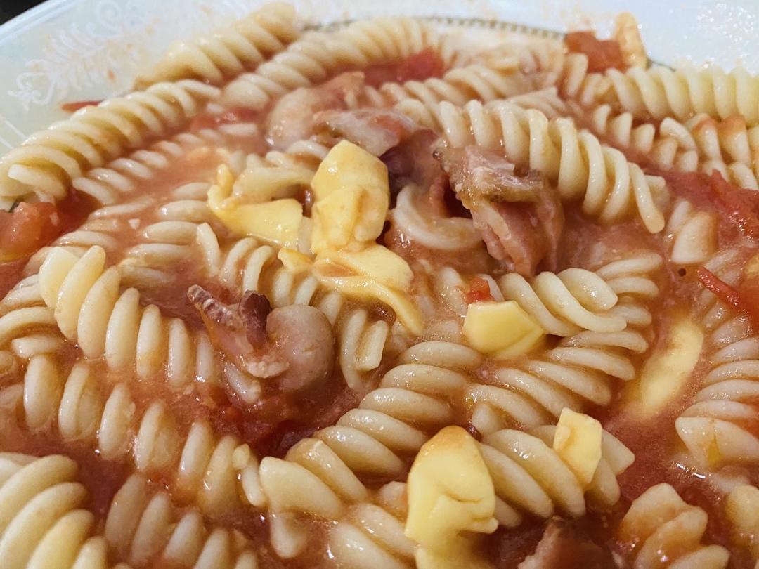 培根番茄意大利面