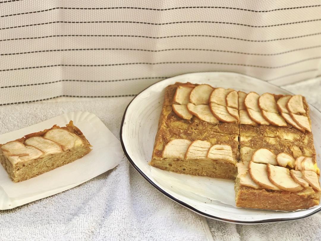 红糖全麦苹果蛋糕（无油）