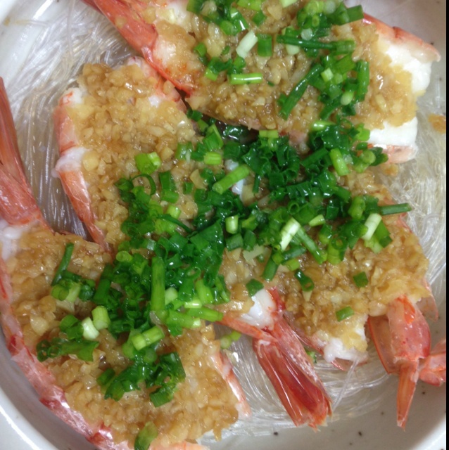 蒜蓉粉丝蒸虾