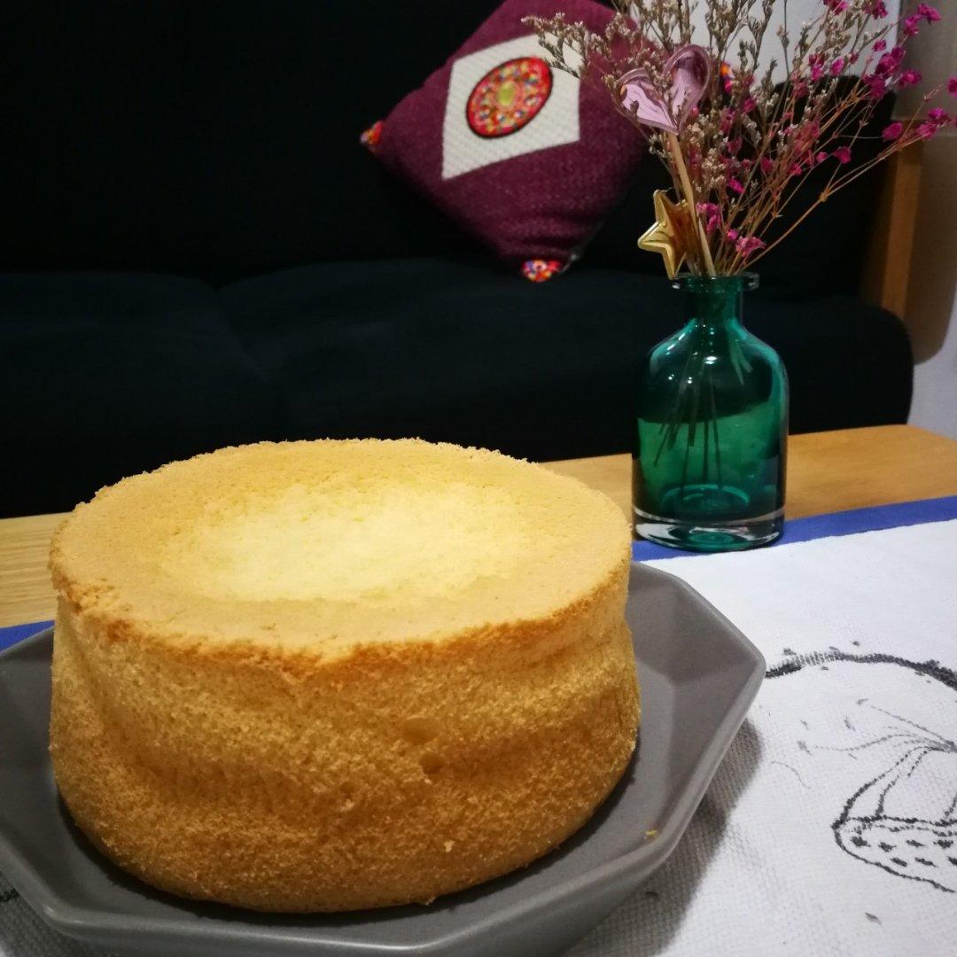 6寸戚风蛋糕（2蛋）