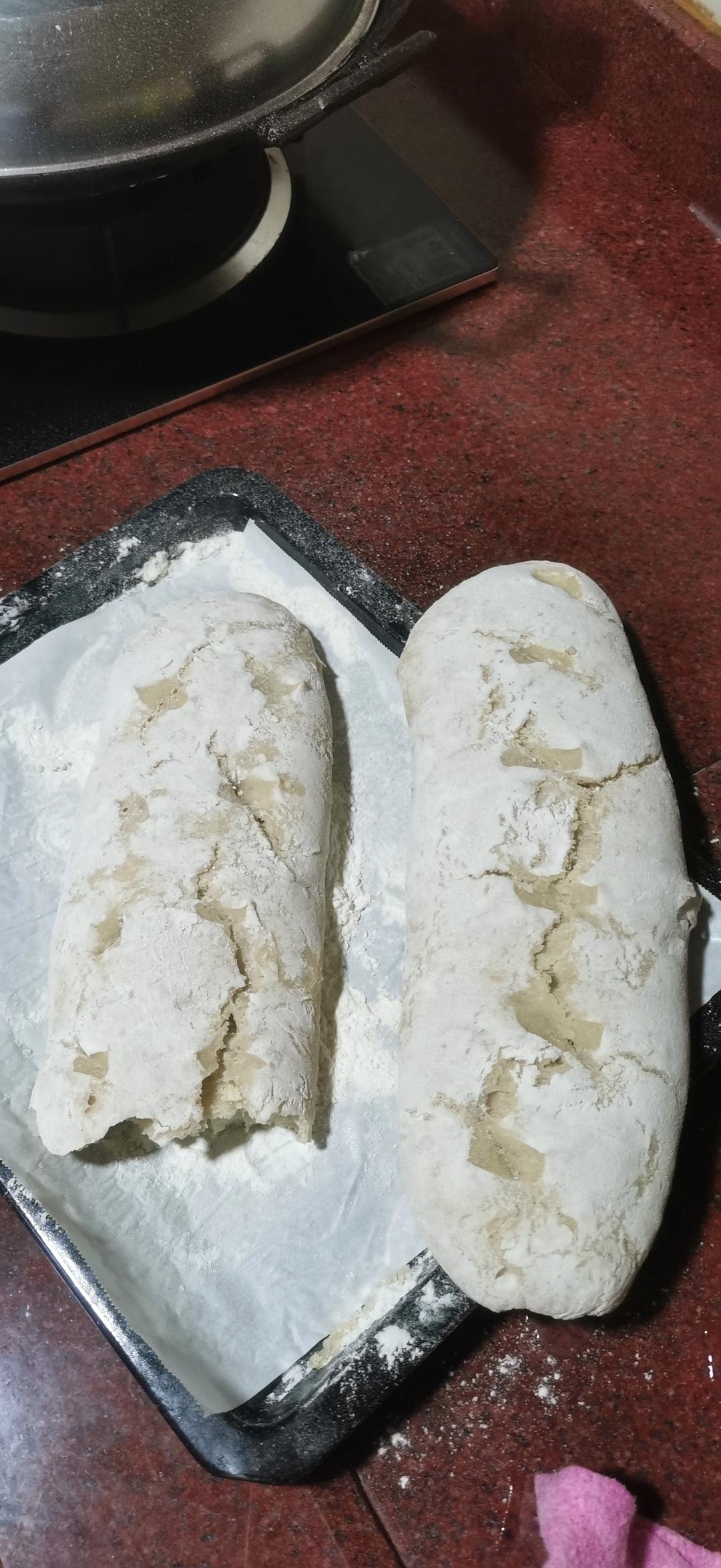 无需揉面的法棍🥖