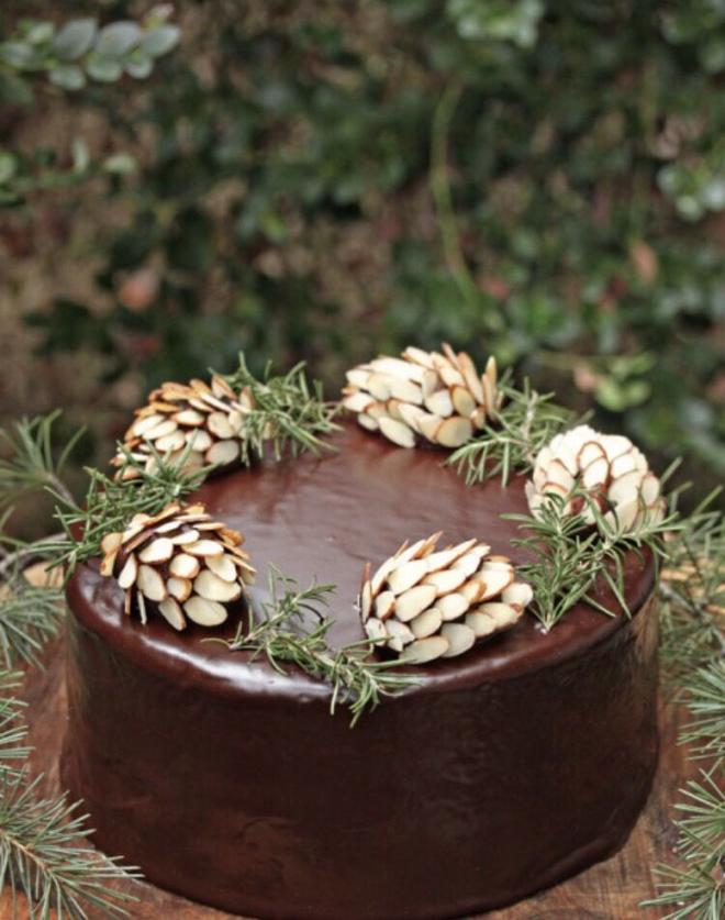 创意生日蛋糕素材（森系、小清新）的做法