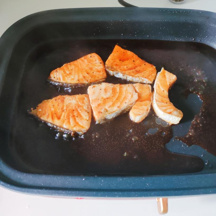 照烧三文鱼的做法 步骤7