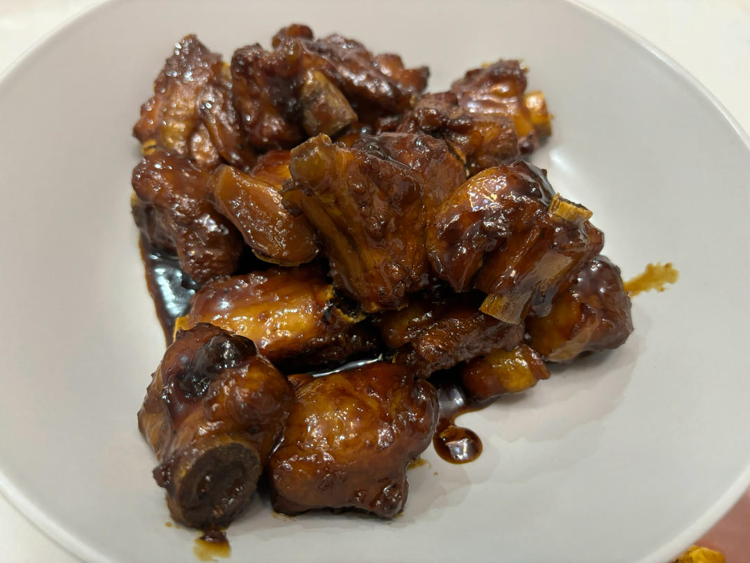 糖醋排骨/糖醋小排（不放油）（12345口诀做出正宗上海本帮）