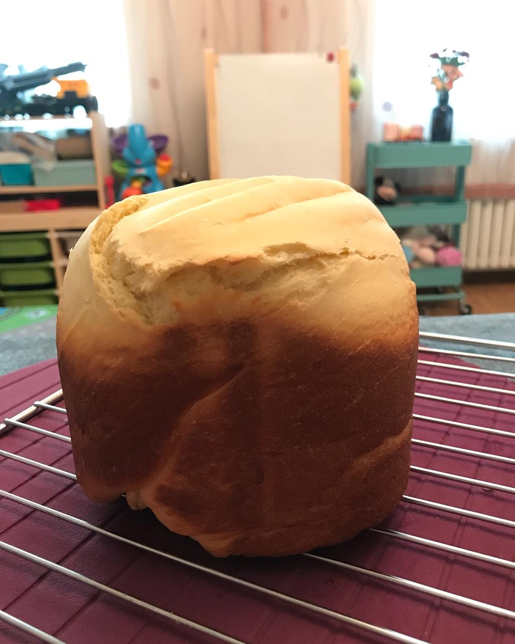 超级好吃的原味面包（面包机版）