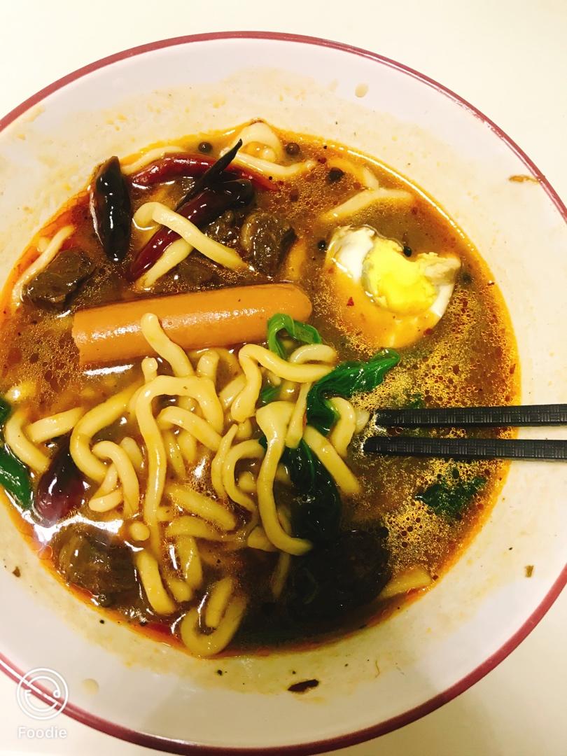 好吃的牛肉板面也可以在家自己做