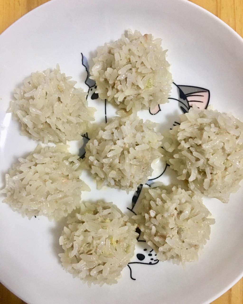 蒸珍珠丸子