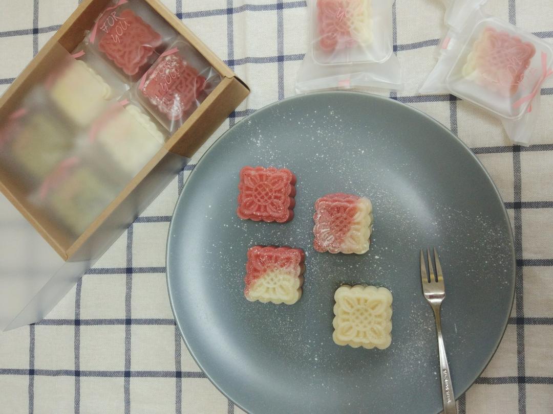 不干不硬的冰皮月饼