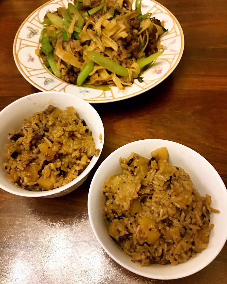 土豆焖饭（电饭锅版）