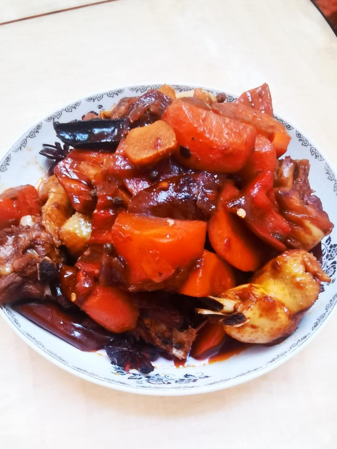 红烧鸡块 焖烧