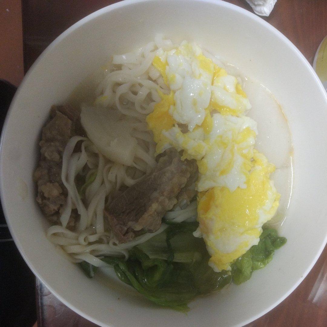 家庭版清汤牛肉面
