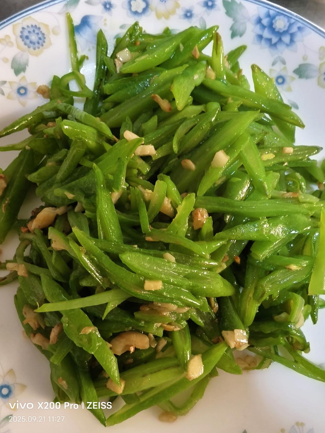 清炒扁豆角