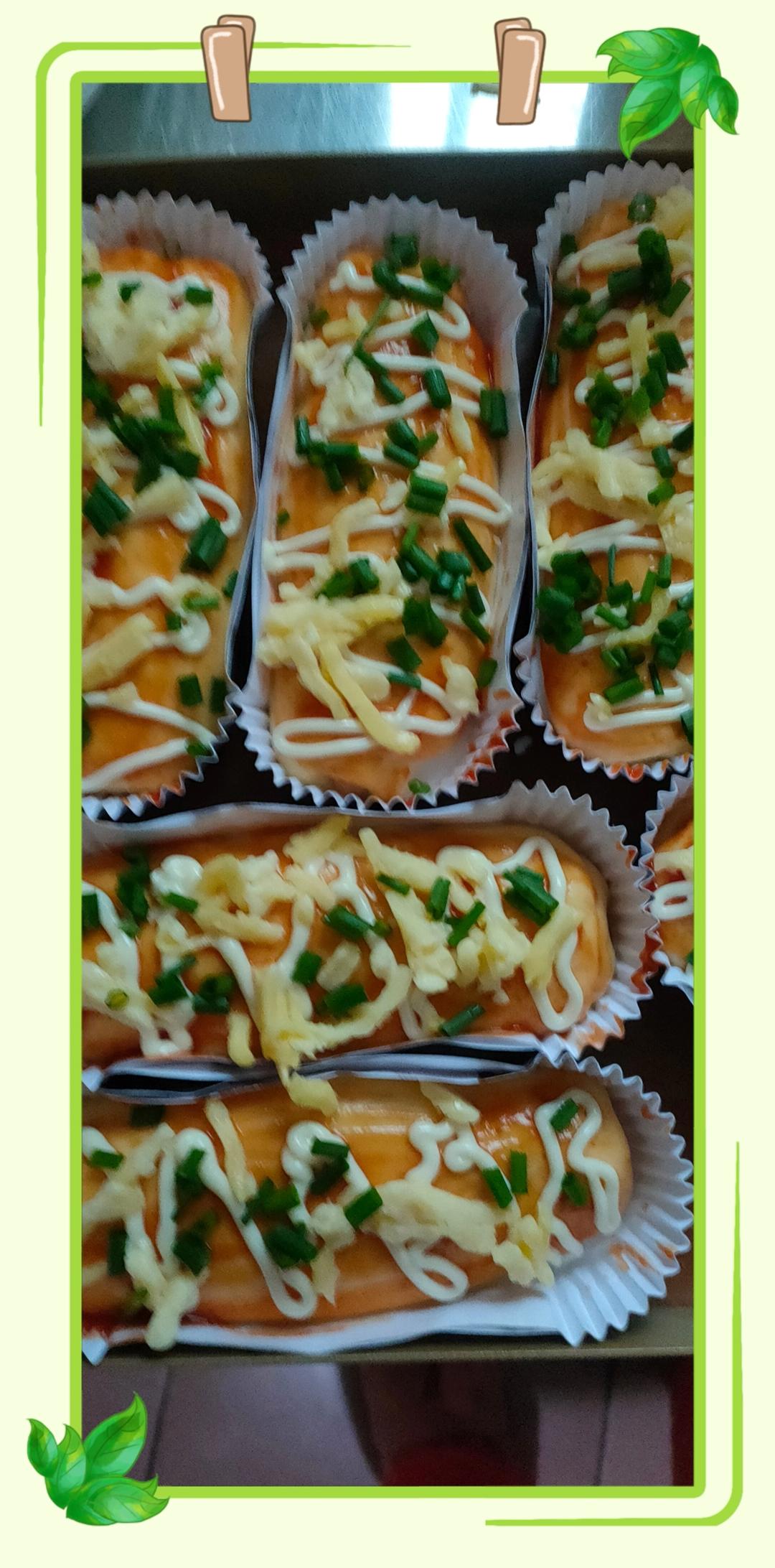 (一发)超软网红芝士香肠面包