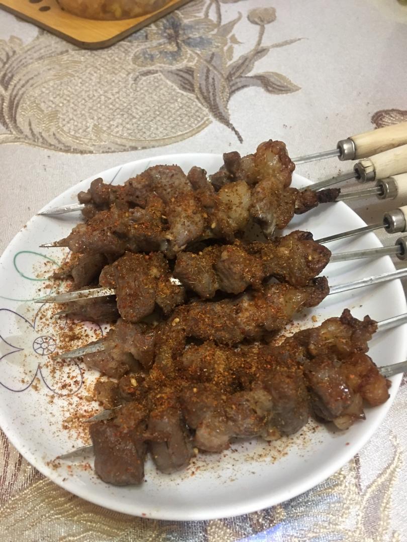 烤箱版羊肉串