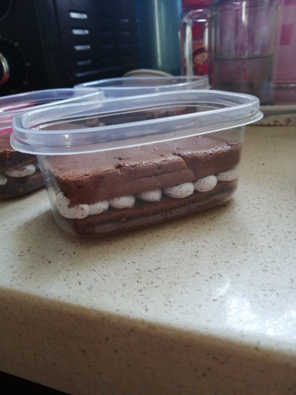 好吃到流泪的奥利奥咸奶油盒子蛋糕