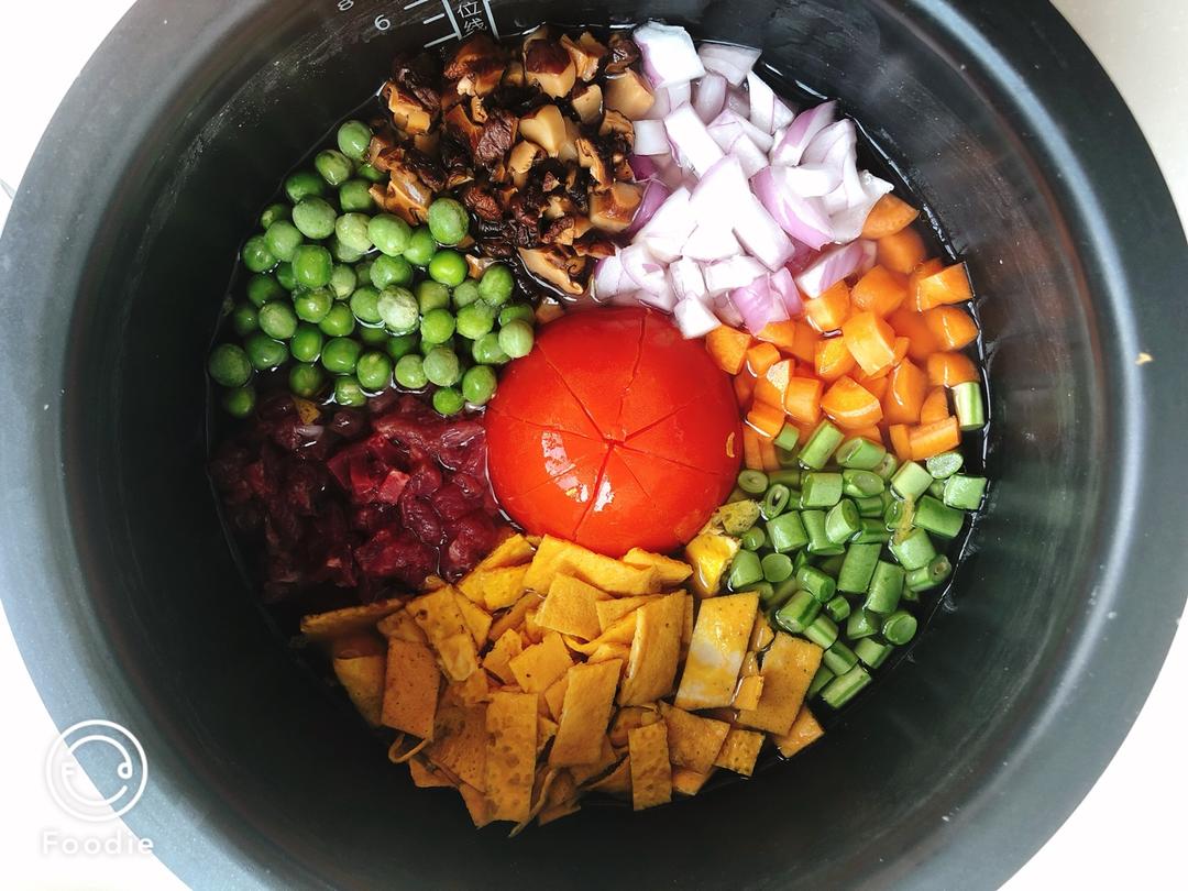 网红焖饭一只番茄饭