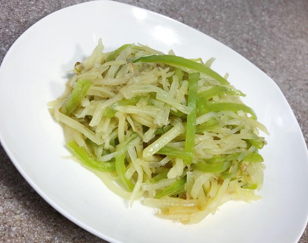 青椒土豆丝