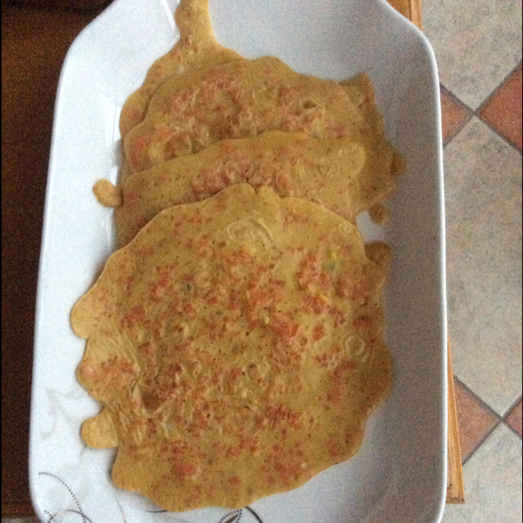 营养早餐—胡萝卜饼