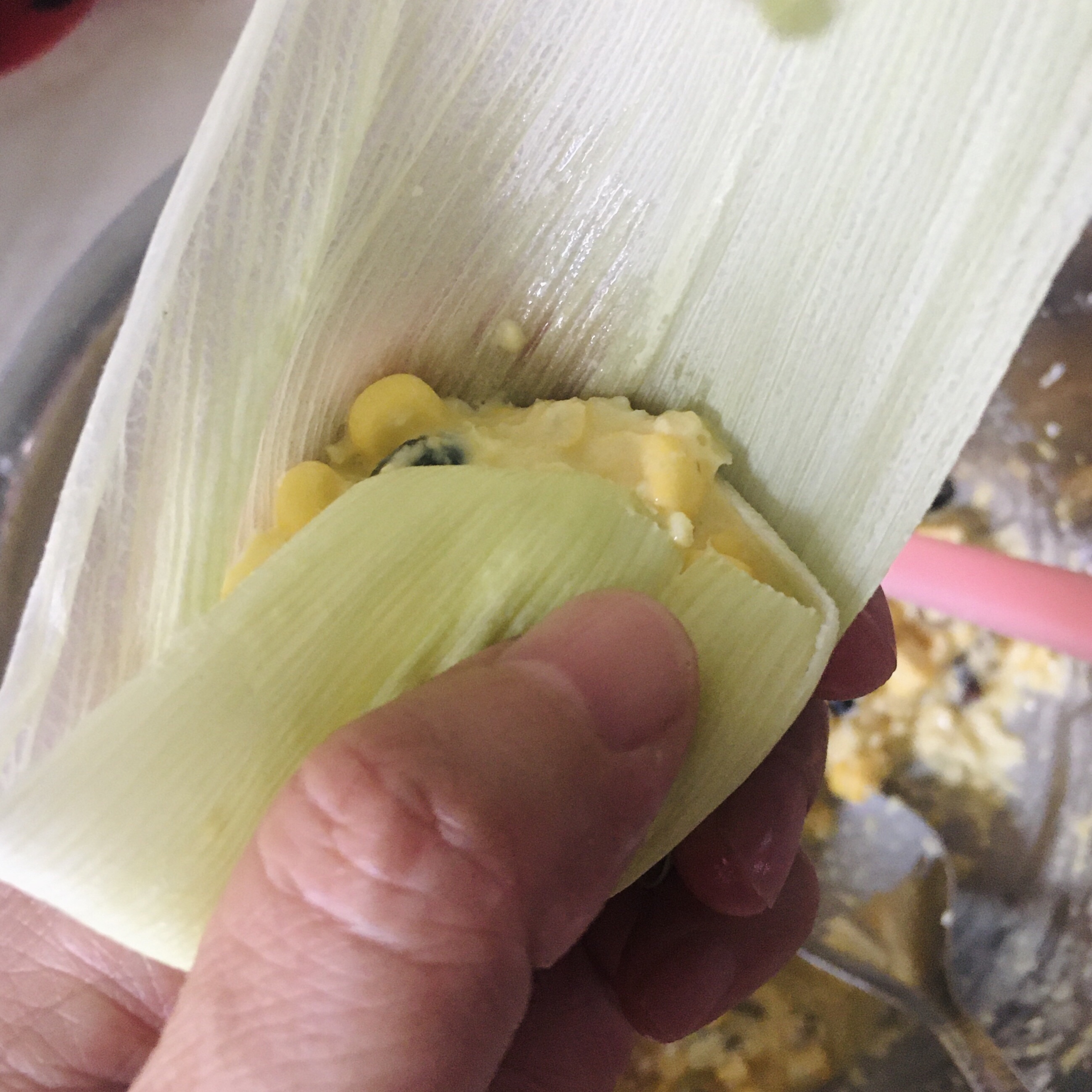鲜玉米的花样吃法⋯⋯迷你版鲜玉米粽的做法 步骤17