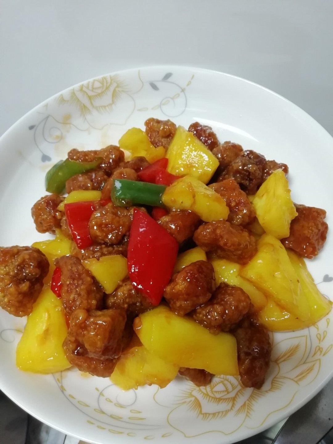 菠萝咕噜肉