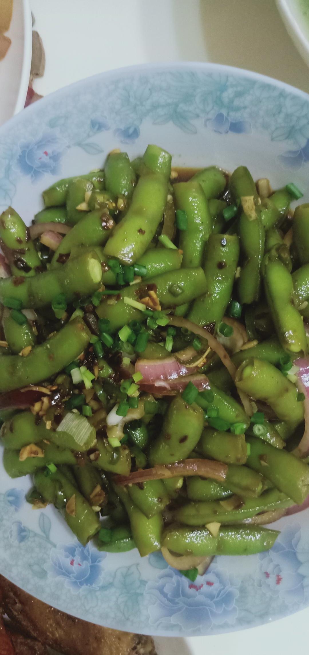 美味又易做的凉拌毛豆吃得停不下来