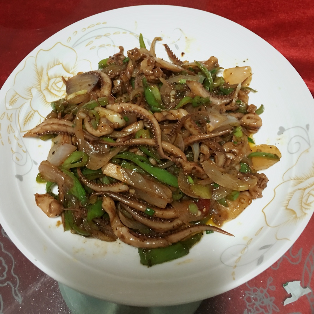 爆炒鱿鱼