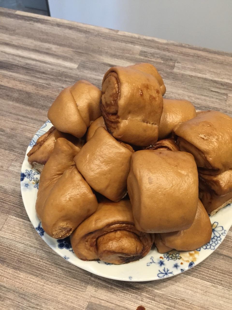 奶香红糖馒头