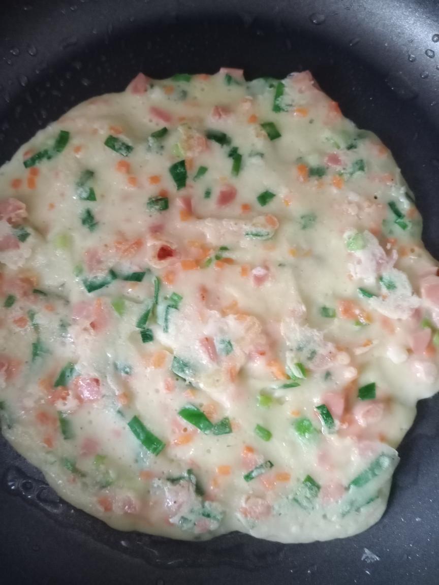 鸡蛋饼的做法