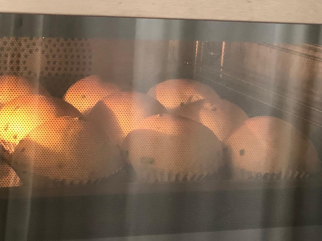 葱香肉松墨西哥面包（波兰种+烫种）