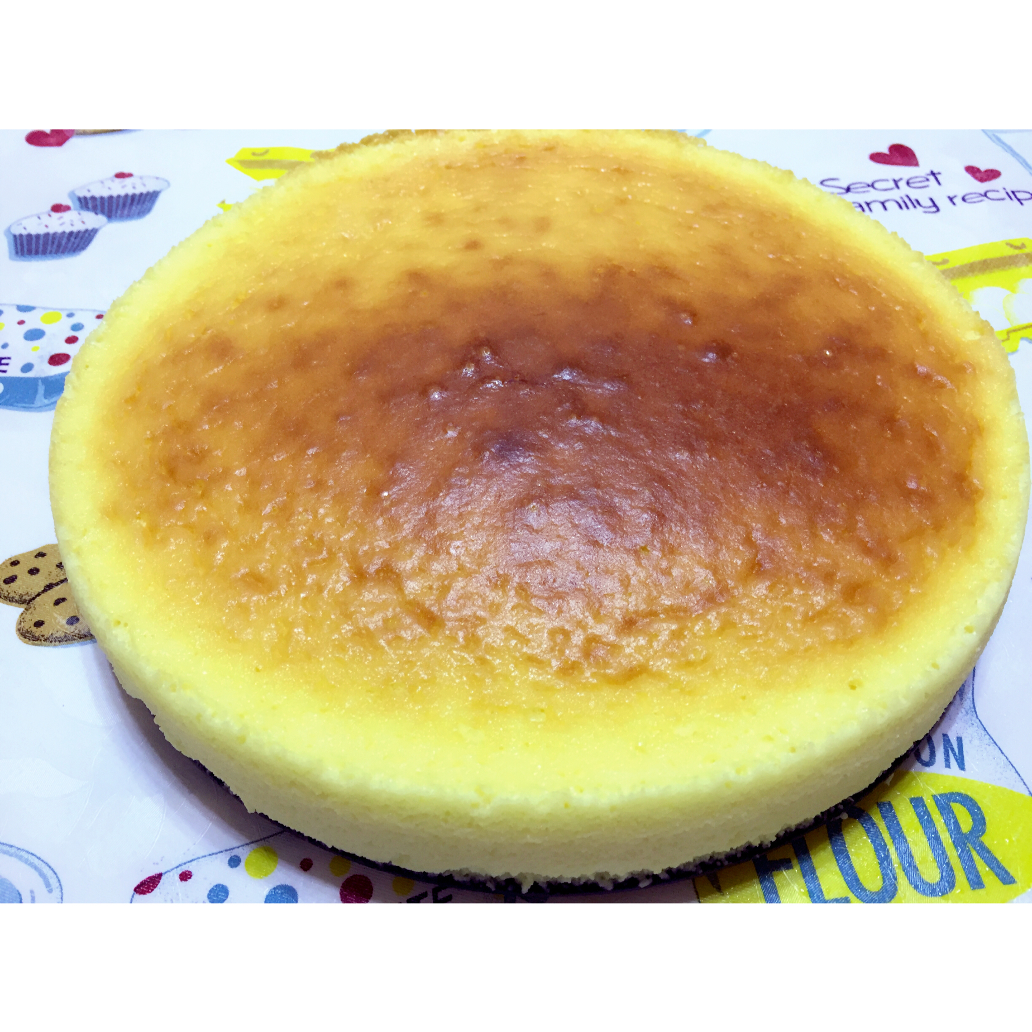 轻乳酪芝士蛋糕6寸#皮黑森林#