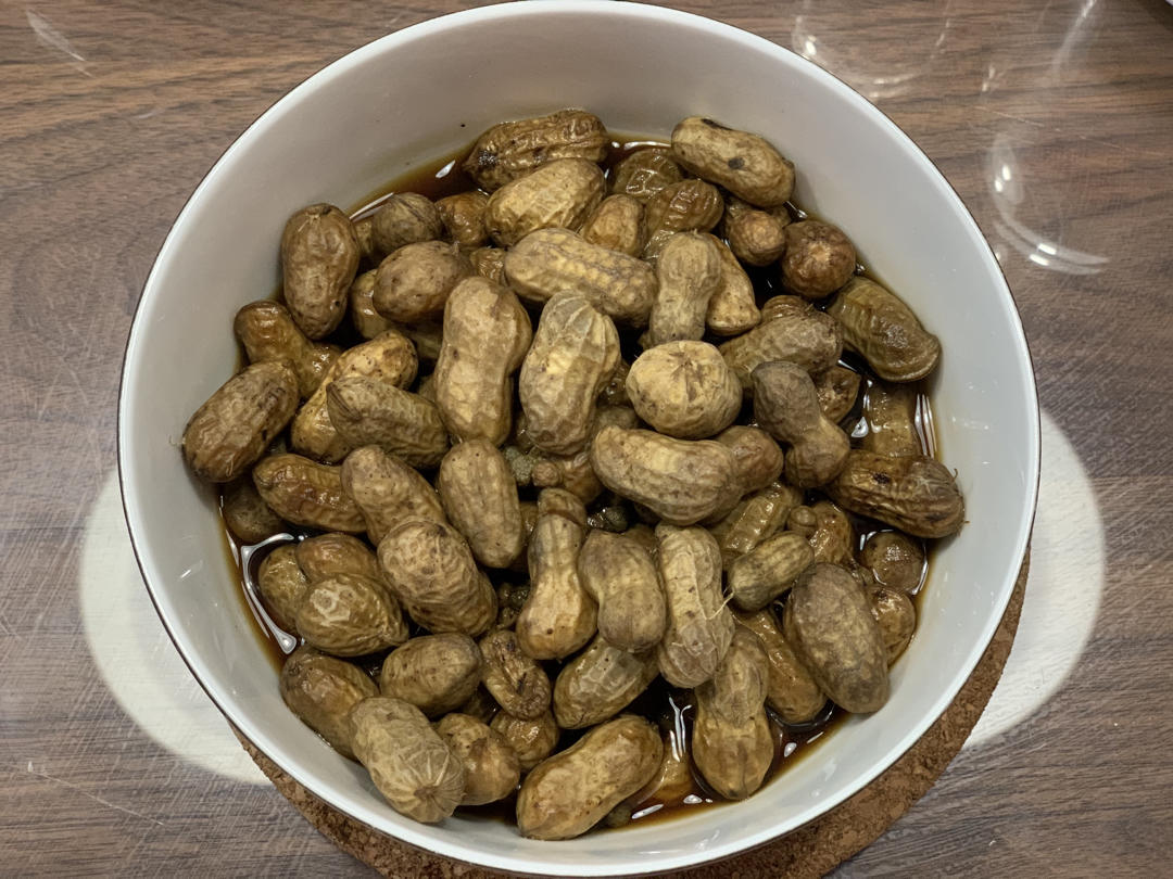 入味的盐水五香花生