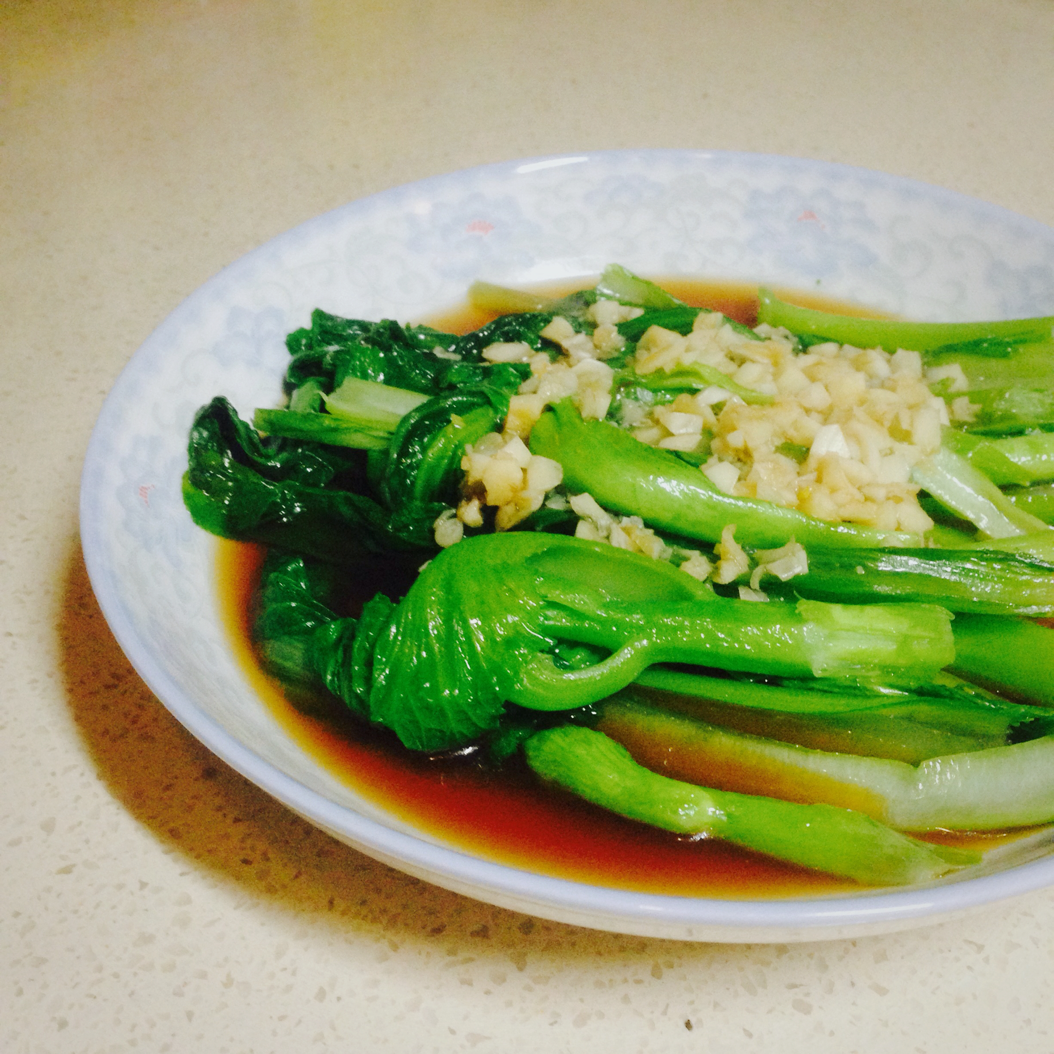 白灼菜心