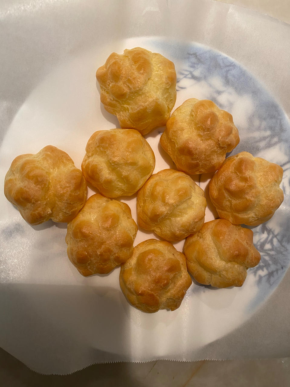简单易成功的奶油小泡芙做法
