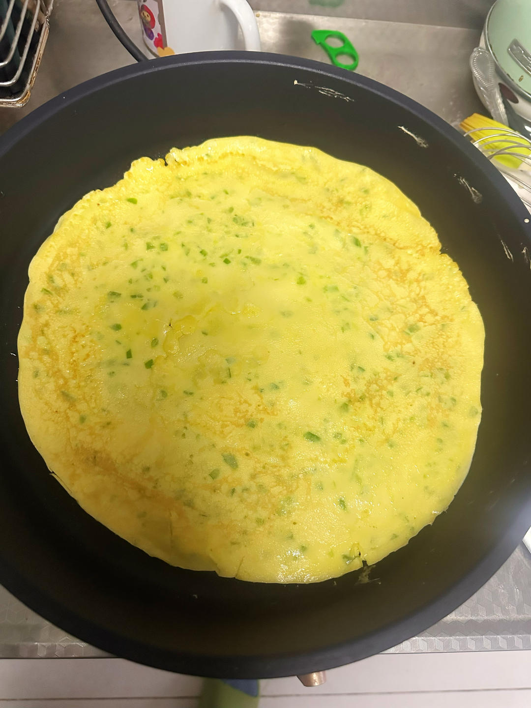 香浓牛奶鸡蛋饼