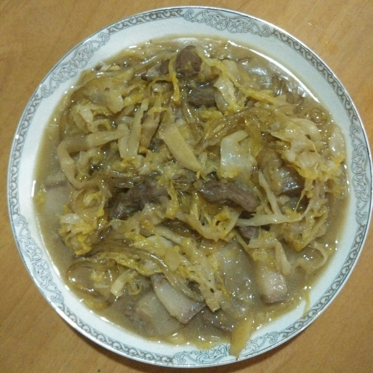 酸菜猪肉炖粉条