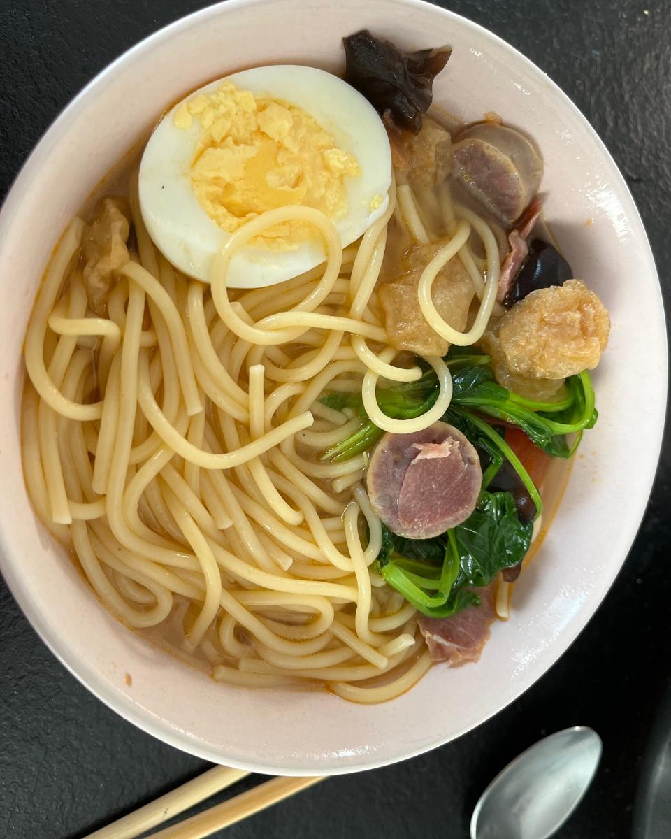 三鲜皮肚面