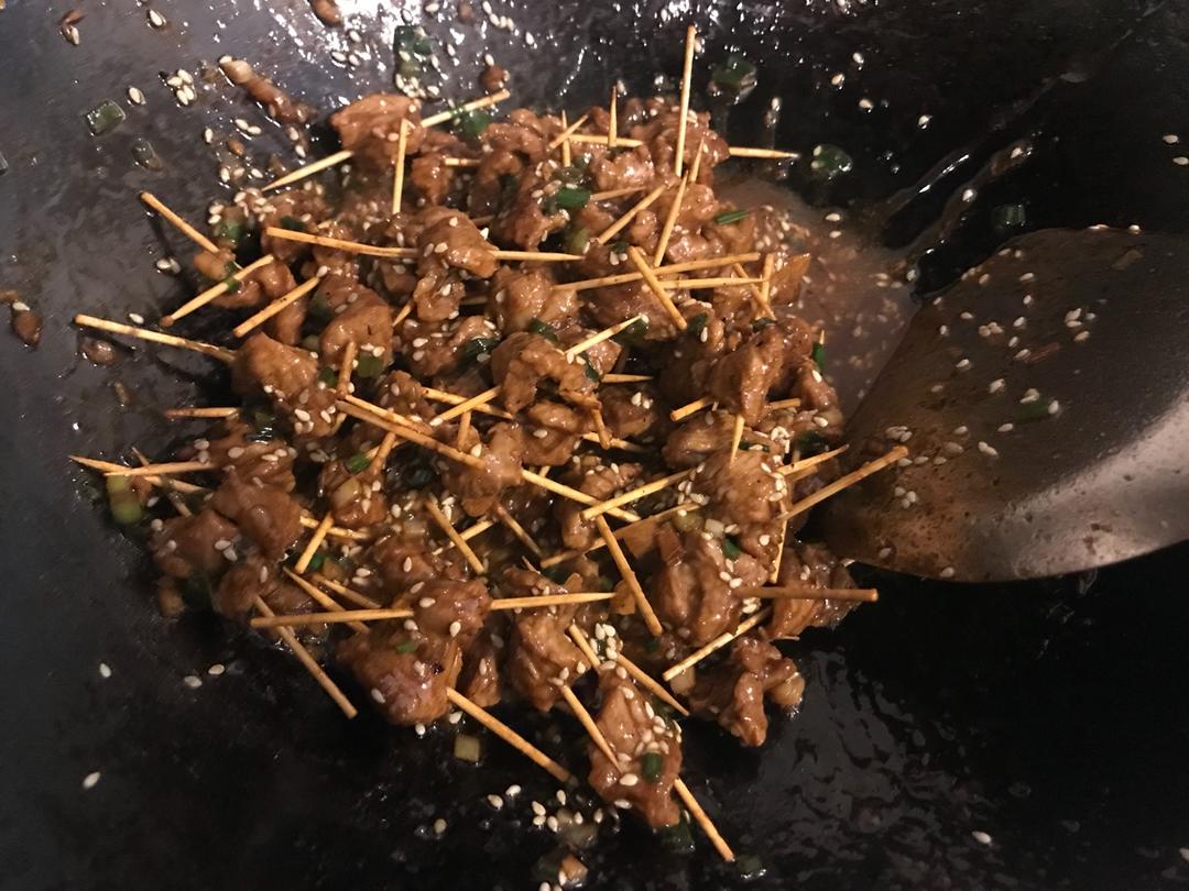 牙签牛肉 道地湖南味