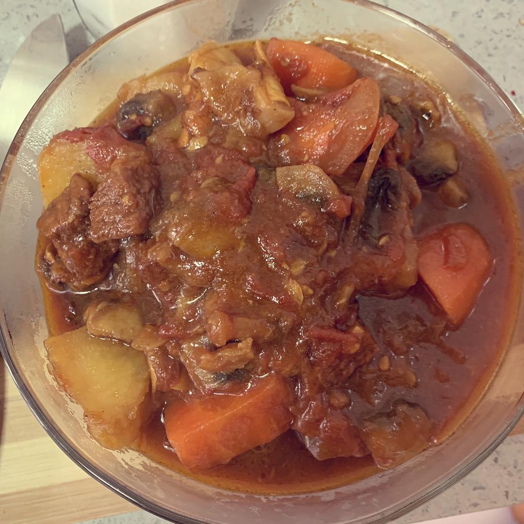 一个话唠包教包会的香浓红烩牛腩