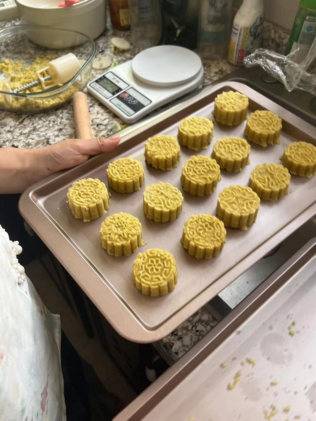 奶香绿豆糕（无豆腥味，超快手不麻烦）