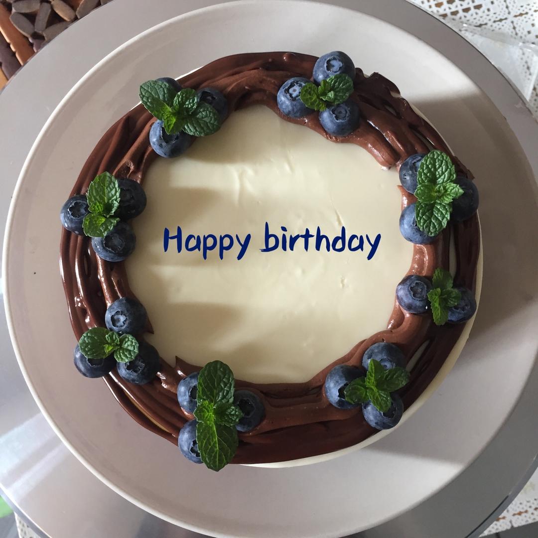 渐变蓝莓冻芝士蛋糕（免烤）