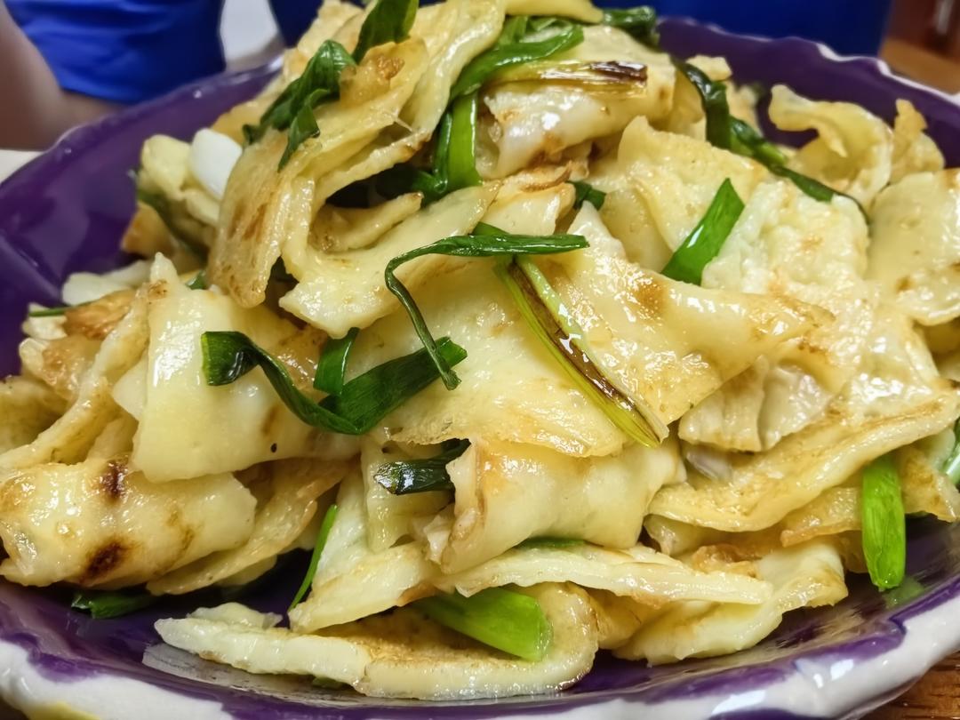 妈妈牌爱心❤小葱煎饼