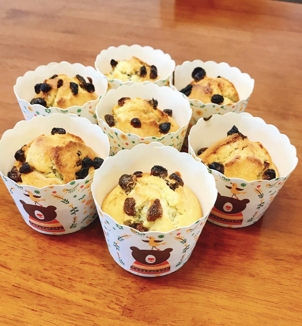 少女心的香蕉蔓越莓玛芬