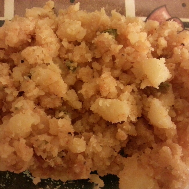孜然香辣土豆泥