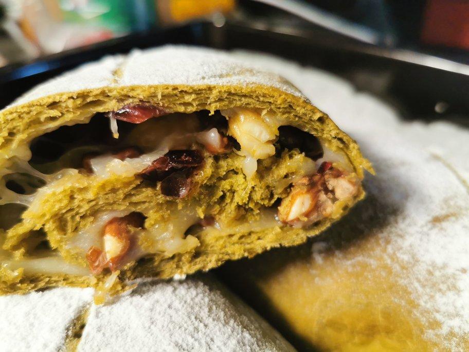 可可麻薯软欧包