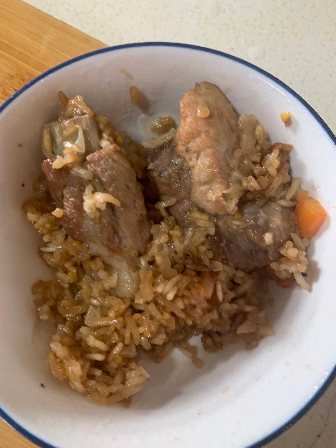 超简单的真香排骨焖饭！馋哭隔壁家小孩儿😋