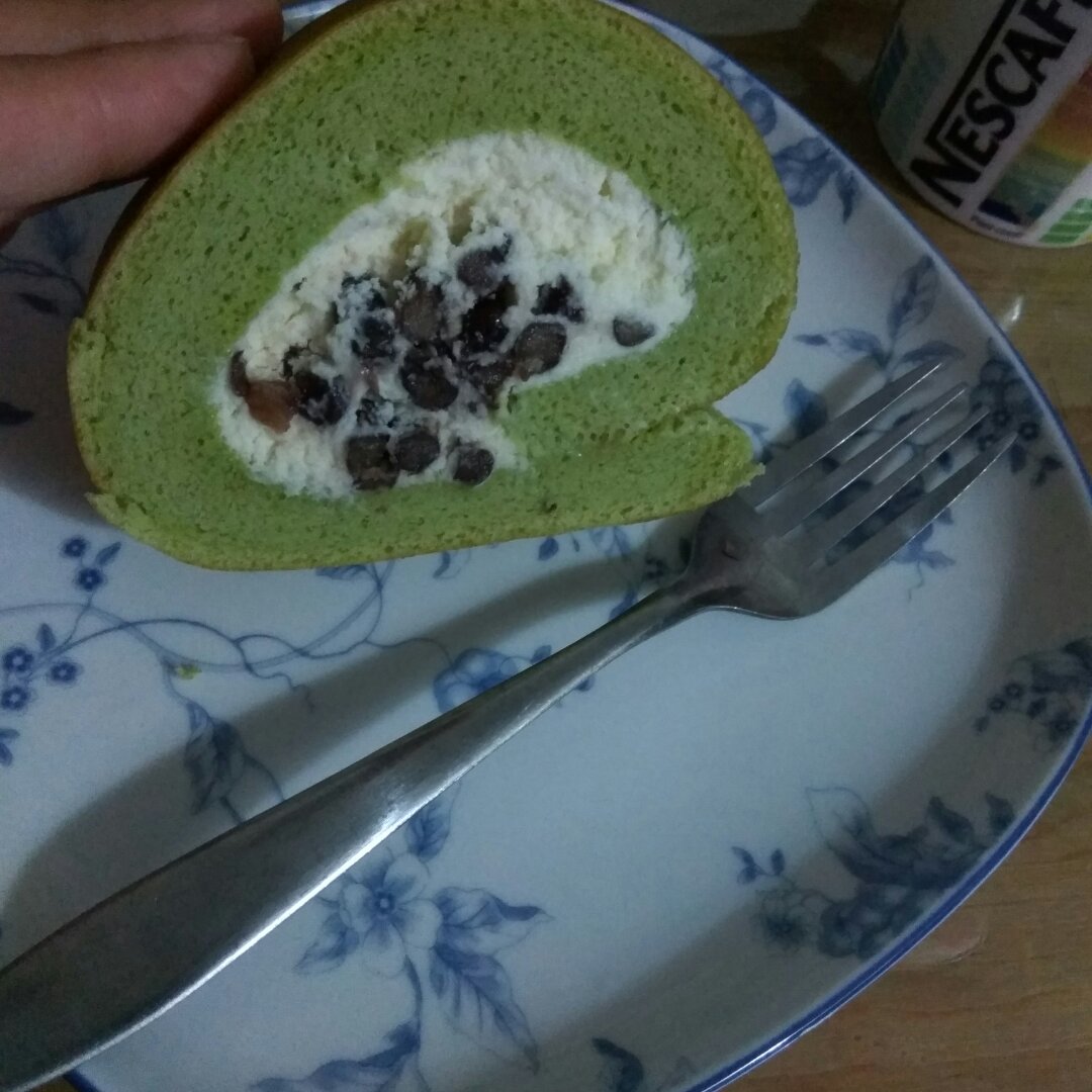 抹茶奶油卷