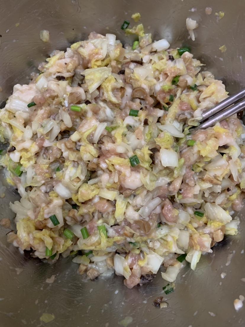 大白菜饺子馅的做法