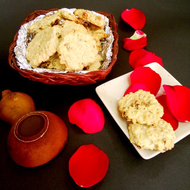 蜂蜜燕麦饼干