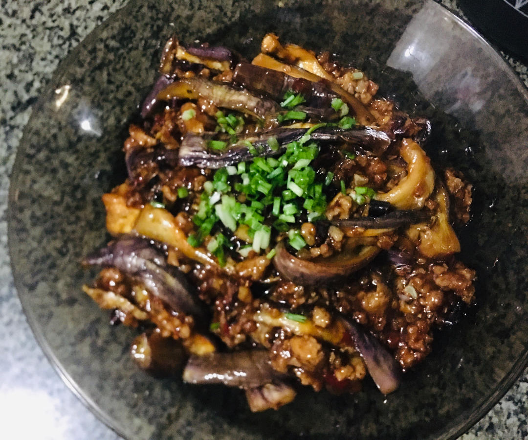 鱼香茄子煲 不用油炸 不用盐腌